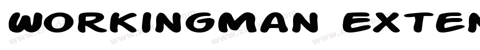 WorkingMan Extended字体转换